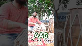 Cover by sharni mehraAag Paniyan ChSurinder  song shortvideo trending percussioninstrument [upl. by Ludmilla309]