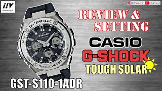 REVIEW GSHOCK GSTS1101ADR TOUGH SOLAR [upl. by Meerek]