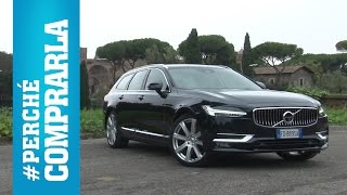 Volvo V90  Perché comprarla e perché no [upl. by Demott]