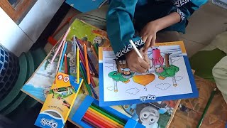 Keseruan Lomba Mewarnai Bersama Agatis [upl. by Enyrehtac]