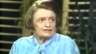 Ayn Rand Interviewed By Phil Donahue [upl. by Nalim]