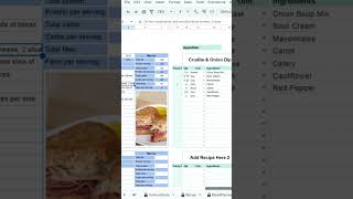 Weekly Meal Planning Made Easy with This Spreadsheet [upl. by Ateekan900]