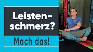 Übung gegen Leistenschmerzen  Leistenschmerz Mach das [upl. by Avahc]