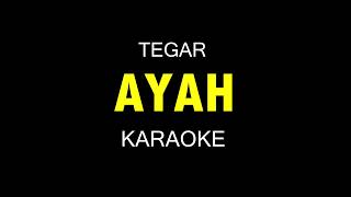 AYAH  Tegar KaraokeLirik Cover Koplo [upl. by Meilen]