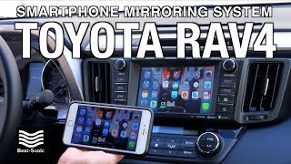 Installation 20142018 TOYOTA RAV4 Smartphone Mirroring System [upl. by Larissa]