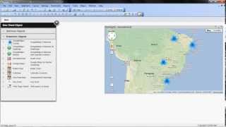 Tutorial Qlikview  Dashboard usando API Google Maps 3 [upl. by Mellman]