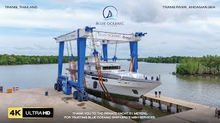 Thank you to the private yacht 51 meters for trusting Blue Oceanic Shipyards MBH services [upl. by Chrysler]