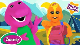 A Camping We Will Go  Camping Songs for Kids  More Barney Nursery Rhymes and Kids Songs [upl. by Arraeit]