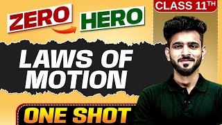 Laws Of Motion  Full Chapter in ONE SHOT  Chapter 5  Class 11 Physics 🔥 [upl. by Arriaet]