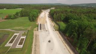 A33 Lückenschluss zwischen Osnabrück und Bielefeld  Depenbrock Bau Drohnenvideo [upl. by Viviyan]