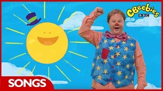 CBeebies  Mr Tumbles Nursery Rhymes  Weather Songs [upl. by Lutero]