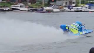 F2 powerboats at oulton broad UK 2024 [upl. by Akimehs57]