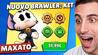 Maxo KIT Nuovo Brawler LEGGENDARIO TROPPO FORTE Brawl Stars ITA [upl. by Llebana]