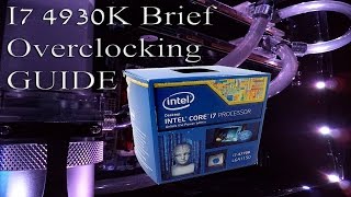 i7 4930k Brief Overclocking Guide Asus Sabertooth X79 Motherboard [upl. by Culliton397]