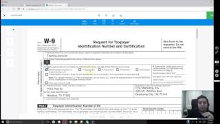 How To Fill Out W9 Form [upl. by Arimas]