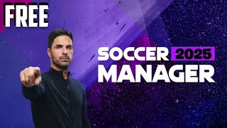 🔴LIVE  Soccer Manager 2025 FREE  Going For The First Promotion [upl. by Rosemari]