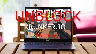 How to Unblock Krunker on School Chromebook [upl. by Ahsitan]