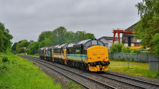 37 Mega Convoy near Barrow Hill [upl. by Oreves525]