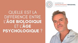 Quelle est la différence entre lâge biologique et lâge psychologique [upl. by Vlada]