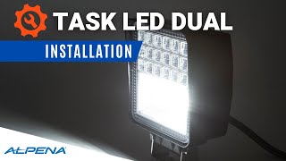 Install TaskLED Dual HexFire Dual LED Rover and TaskLED 9 Utility Lights from Alpena [upl. by Niwdla109]