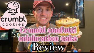 Crumbl Cookies Confetti Celebration Cake [upl. by Uball]