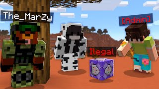 Pillé a un ADMIN con Items Ilegales en mi SERVIDOR de MINECRAFT [upl. by Neerahs9]