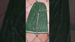 Plazo cutting and stitching in easy way viralvideo fashion dress [upl. by Ashlie816]