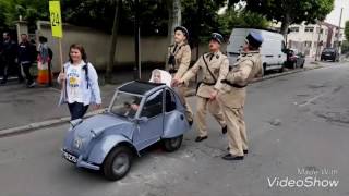 Les Gendarmes de SaintTropez avec Soeur Clotilde et sa 2CVLEscadrille [upl. by Clim]