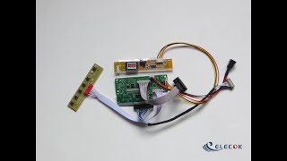 Driver Board for LCD NL6448AC3324 with VGA function substitute [upl. by Ayifa294]