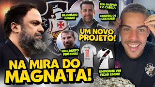 VASCO ENTROU NA MIRA DE MAGNATA GREGO QUE TEM FORTUNA DE R 22 BILHÕES I ACORDO COM A NIKE PRA 2025 [upl. by Kalikow768]