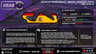 One Hub Racing Season 13  Qualifying Night 630PM Lobby [upl. by Beatrice370]