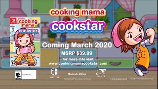 Cooking Mama CookStar  Announce Trailer Nintendo Switch [upl. by Lexa505]