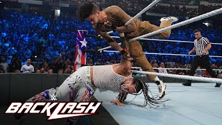 Bad Bunny vs Damian Priest  San Juan Street Fight WWE Backlash 2023 highlights [upl. by Seem]