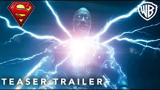 Black Adam V Superman Dawn of Justice 2  Teaser Trailer  Dwayne Johnson amp Henry Cavill [upl. by Lrub]