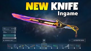 New Champions 2024 Knife Skin in Valorant [upl. by Adnale]