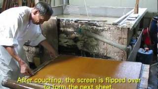 Making hanji Korean papermaking by Shin Hyun Se [upl. by Lil565]