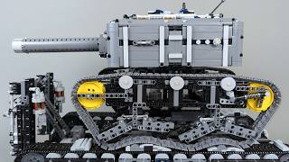 Testing LEGO Tank Suspension [upl. by Anerac]