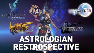 FFXIV Job Retrospective  Astrologian Skills from Every Expansion [upl. by Drofdeb]