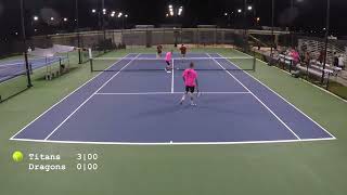 30 div  Nissan Titans vs Quality Dragons 02222024  Guam tennis [upl. by Varden]