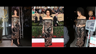 Nathalie Emmanuel SAG Awards 2017 [upl. by Hjerpe]