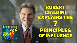 Robert Cialdini Explains the Seven Principles of Influence  Brainfluence Brief [upl. by Blanca]