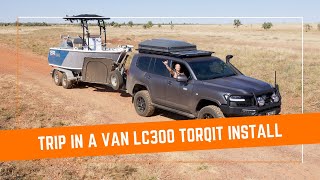 Trip In A Van LC300 TORQIT GEAR INSTALL [upl. by Scopp]