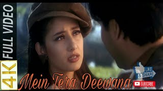 Mein Tera Deewana  Maharaja 1998 Full 4K Video Song [upl. by Glennis702]