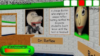 Baldis Basics Plus  Dr Reflex All Interactions And Voice Lines [upl. by Ferreby]