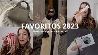 FAVORITOS 2023 que me volvería a comprar skincare bolsos libros deco makeupCarlota Grande♡ [upl. by Anehsak]