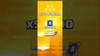 5☆ LUCKY BOX 50000 ELITE WILDCARDS 415Kviral clashroyale SHORTS level15sucks mobilegaming [upl. by Dwyer861]