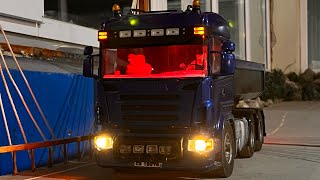 Romjulskjøring på Vestfold Rc Truckers  2023 Tamiya RcTruckers [upl. by Enifesoj372]