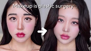 HOW TO BE BETTER AT MAKEUP FOR BEGINNERS Using ALL tips from Kpop makeup artists [upl. by Meil]