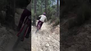 Crazy MTB clips🤯🤯 bike mtb mountainbikefails mtbcrash mountainbike mountainbikeskills [upl. by Naesyar]