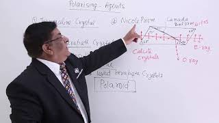 Class 12th – Polarising Agents  Wave Optics  Tutorials Point [upl. by Coryden]